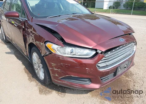 2016 Ford Fusion S Hybrid из США, поврежденный, VIN 3FA6P0UU7GR405548